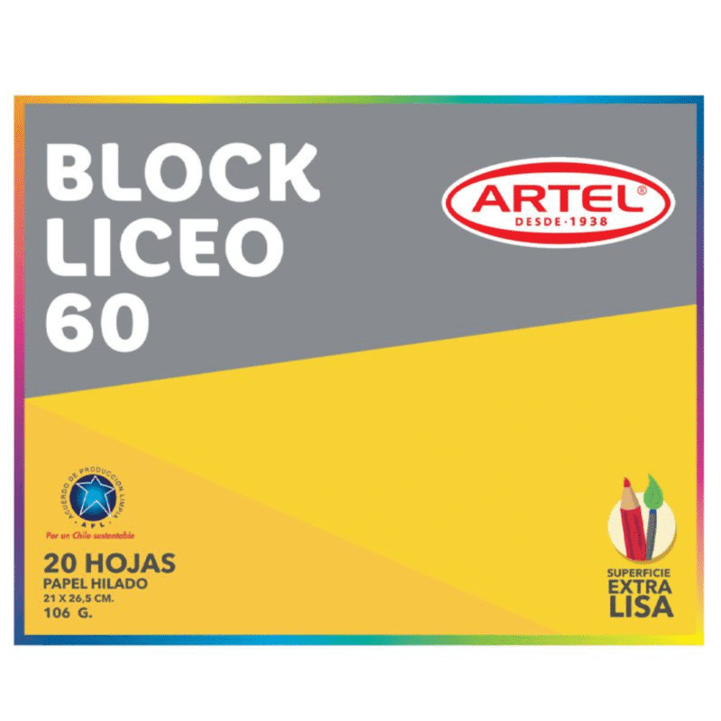 Block Liceo 60 Artel