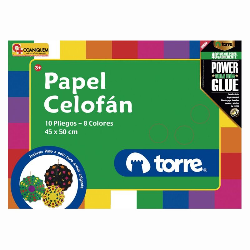 Bolsón Papel celofan Torre