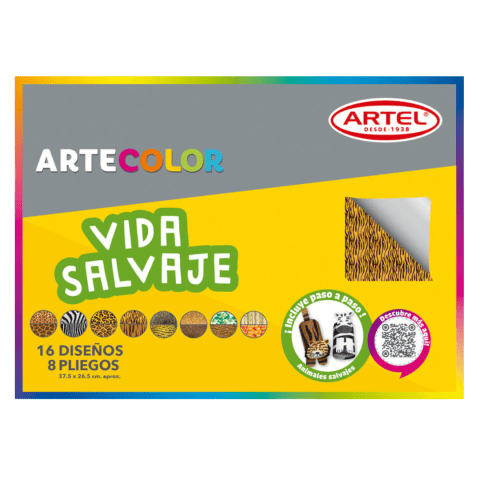 Bolson Papel Entretenido Vida Salvaje Artel