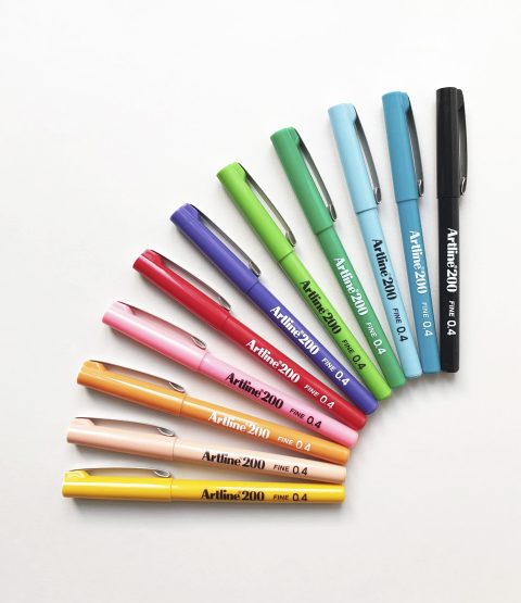 Marcador Tiralíneas Artline 200 Fino 0.4mm