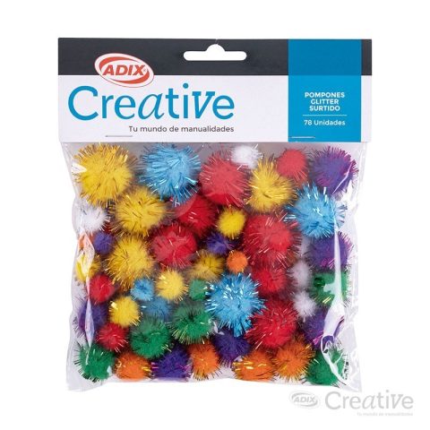 Set Pompones brillantes Creative
