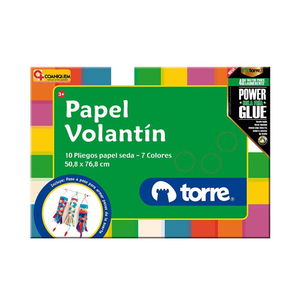 Bolsón Papel volantin Torre
