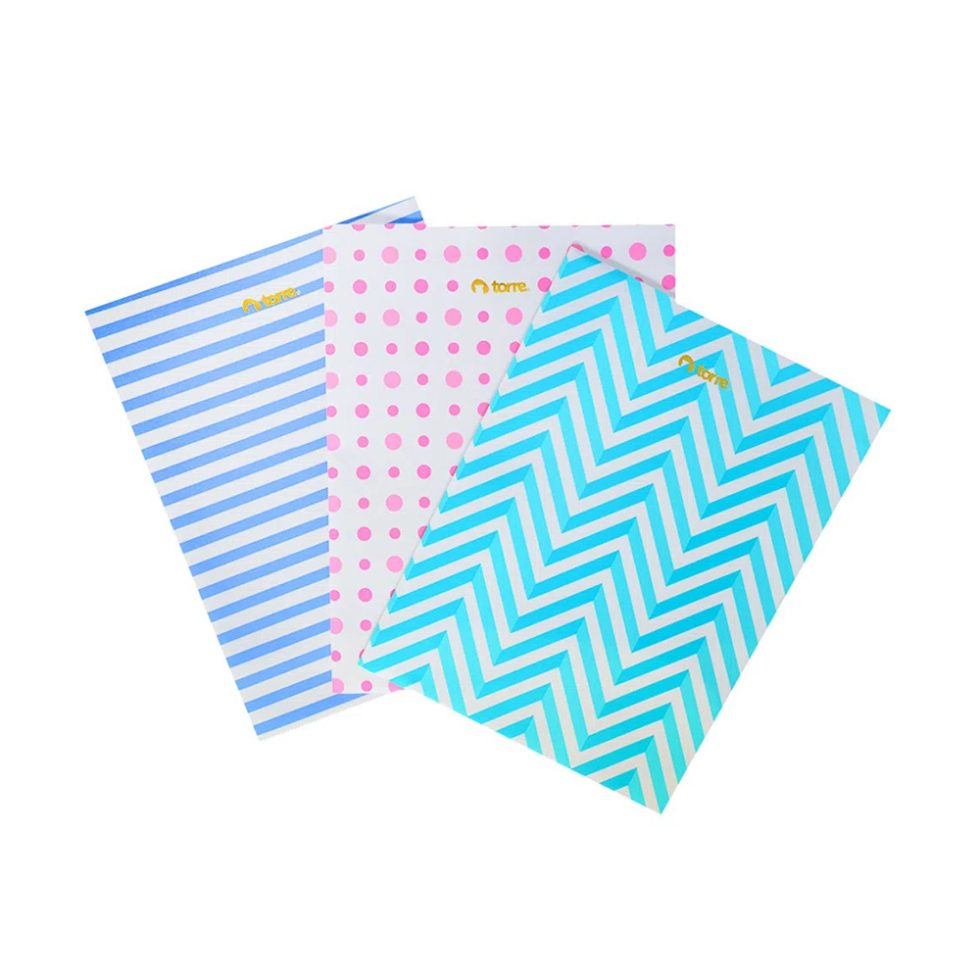 Carpeta 20 fundas Pastel Carta Torre