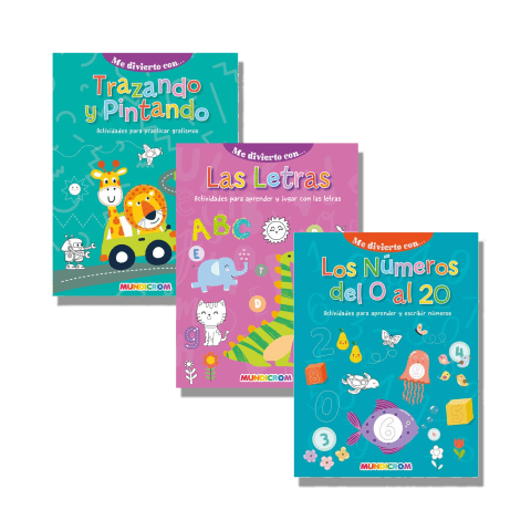 Coleccion Me Divierto Con... Mundicrom