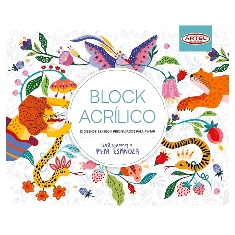 Block Diseños Acrílico Artel