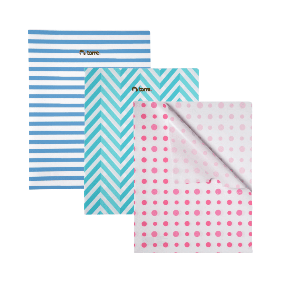 Funda Carta Tipo L Pastel Torre