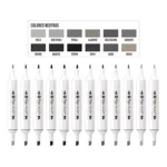Set de 12 Marcadores doble punta ALLOY Filgo - Imagen 5