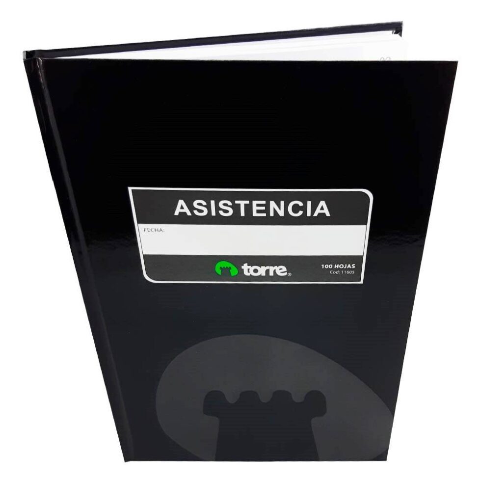 Libro de Asistencia 100 hojas Torre - Imagen 2