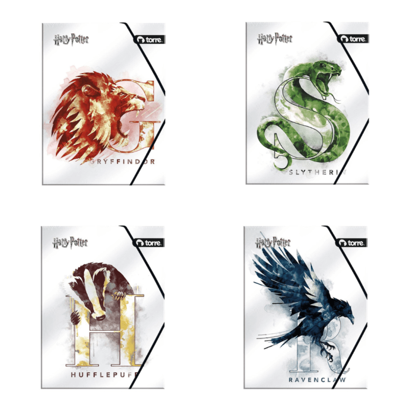 Carpeta con Elástico Harry Potter Oficio Torre