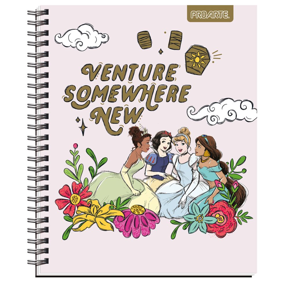 Cuaderno Universitario Princesas Proarte 100 Hjs. 7 mm. - Imagen 5
