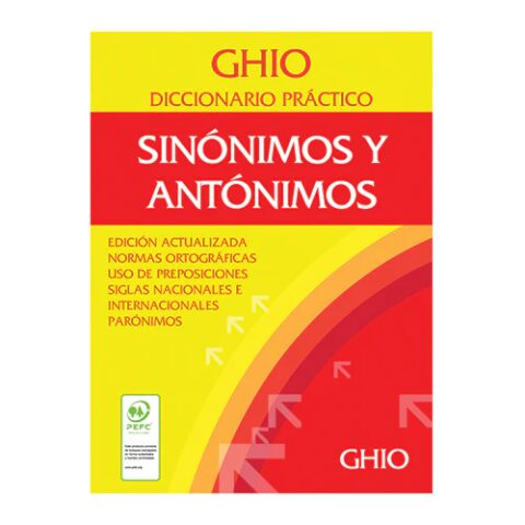 Diccionario Ghio Practico Sinonimo y Antonimo Español Sopena