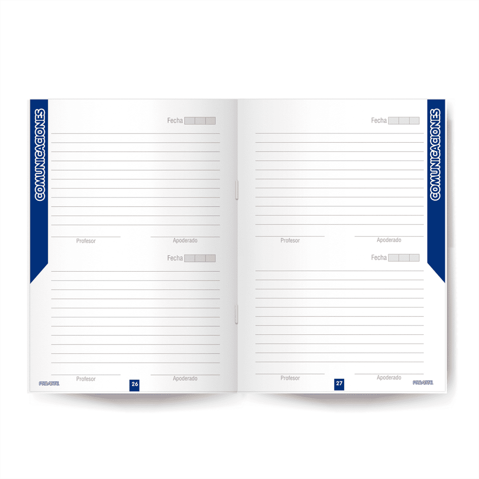 Libreta de Comunicaciones Proarte - Imagen 2