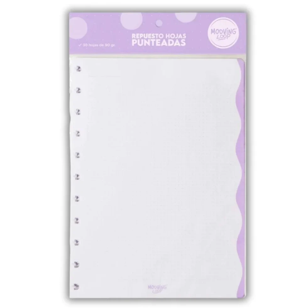Refill para cuadernos con disco Carta Mooving - Imagen 4