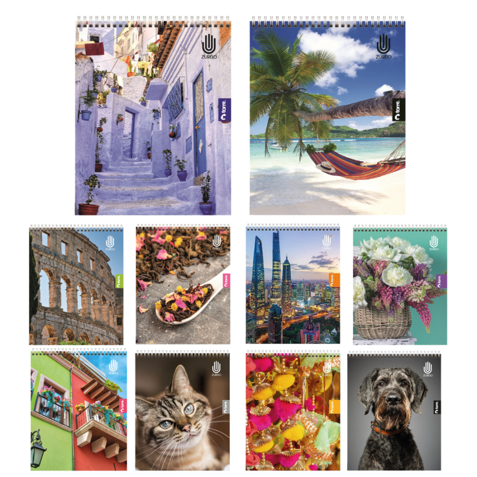Cuaderno para zurdos Torre