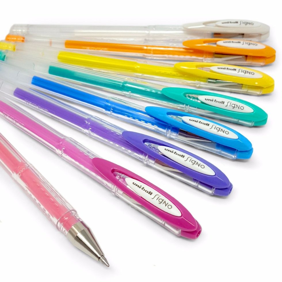 Lápiz Tinta Gel Roller Signo UM 120 Angelic Colour 0.7mm Uni-Ball