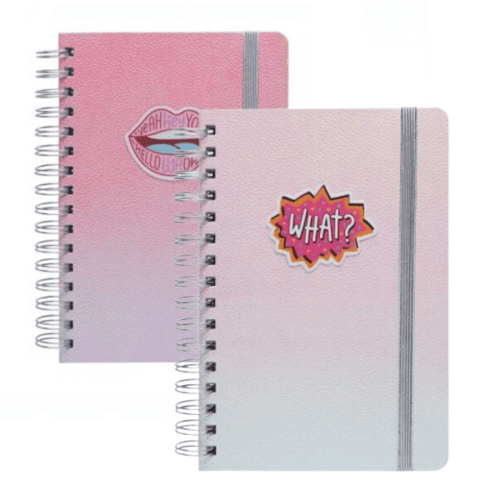 Libreta Empastada Funky A5 Líneas Mooving