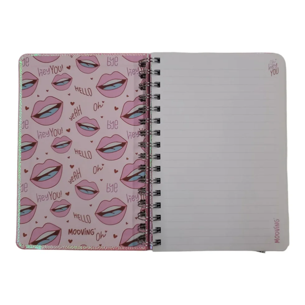 Libreta Empastada Funky A5 Líneas Mooving - Imagen 5