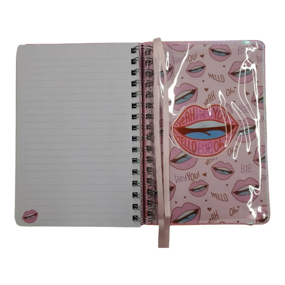 Libreta Empastada Funky A5 Líneas Mooving - Imagen 4