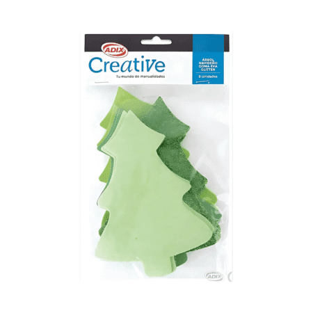 Árbol Navideño Goma Eva Glitter Creative Adix