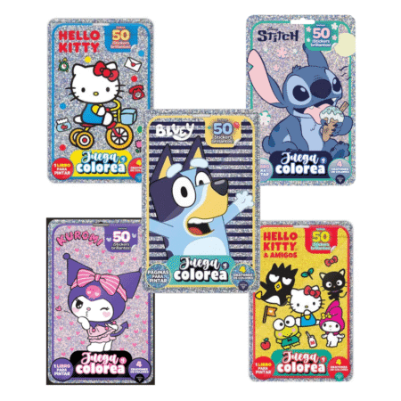 Colección Juega y Colorea Vertice