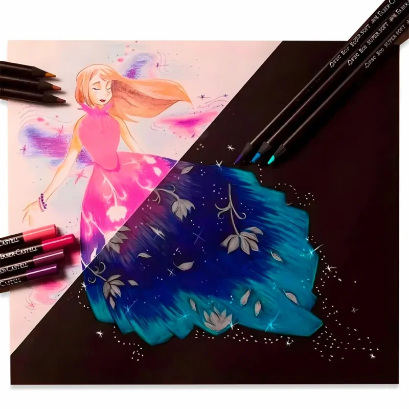 Set 12 Lápices de Colores Supersoft Faber Castell - Imagen 3