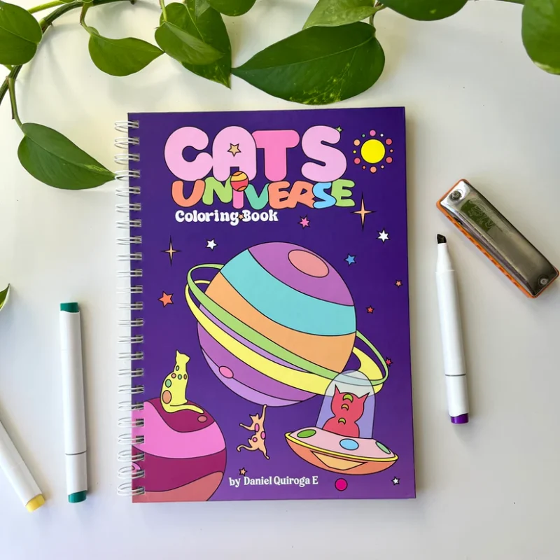 Libro para colorear: Cats Universe