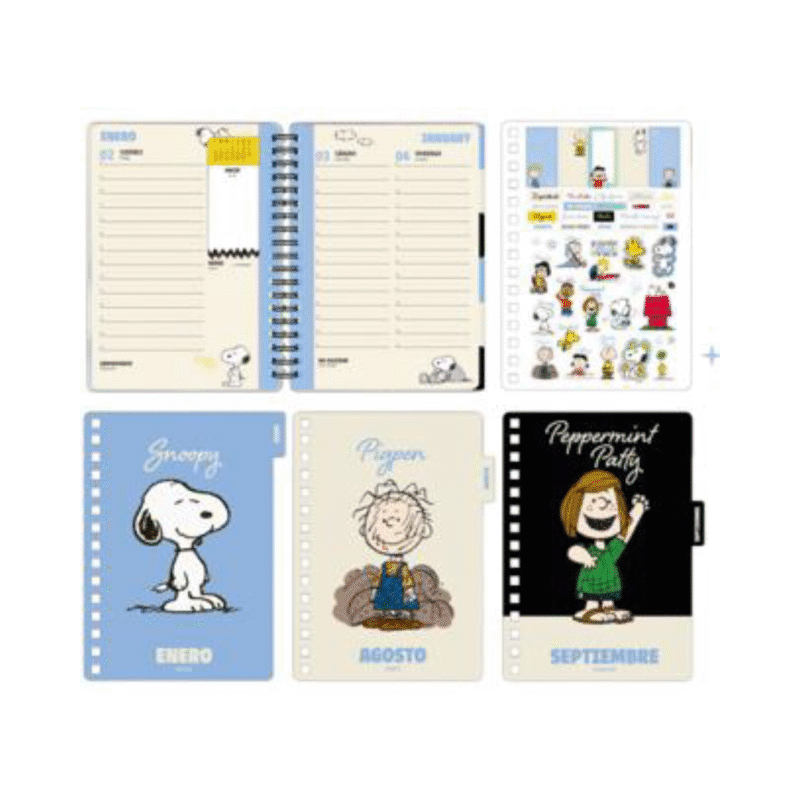 PREVENTA Agenda 2026 Snoopy Mooving - Imagen 2