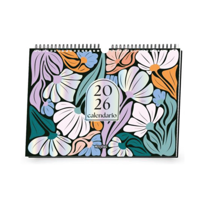 PREVENTA Calendario 2026 Floral Mooving