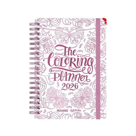 PREVENTA Agenda 2026 The Coloring Planner Mooving