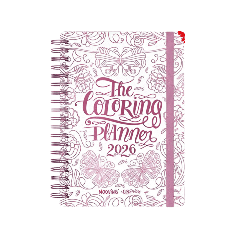 PREVENTA Agenda 2026 The Coloring Planner Mooving