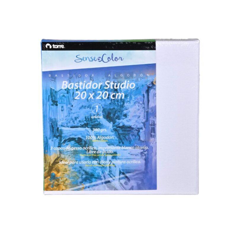 Bastidor estudio 20 x 20 cms Soc