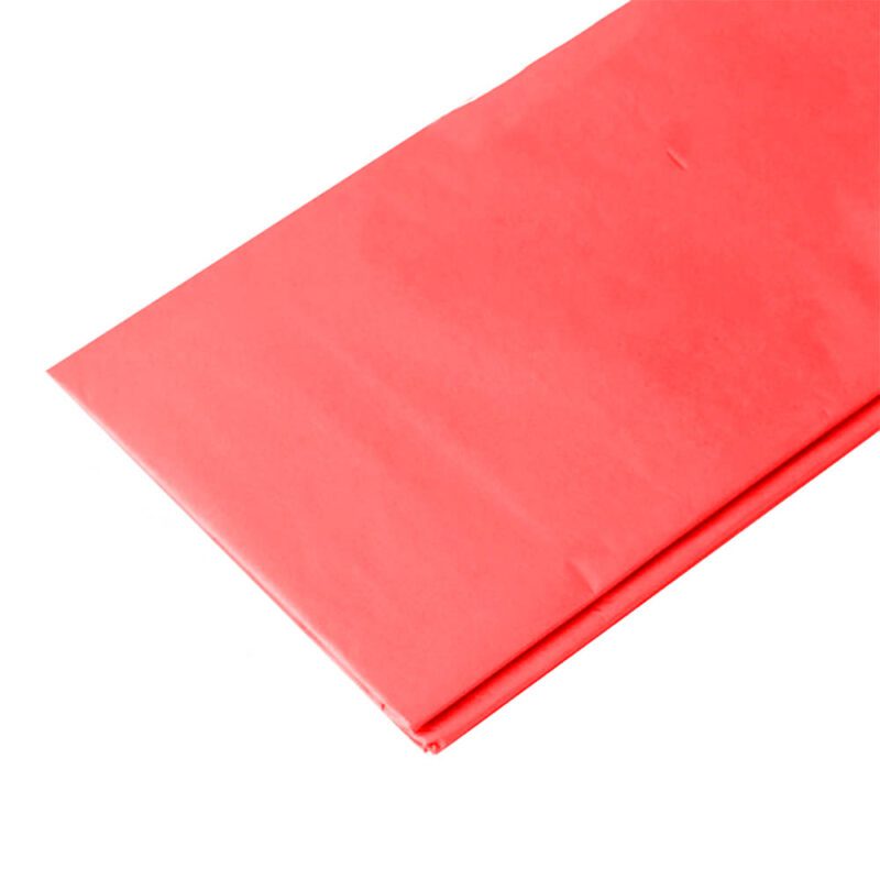 Set 10 Pliegos Papel Volantín Rojo